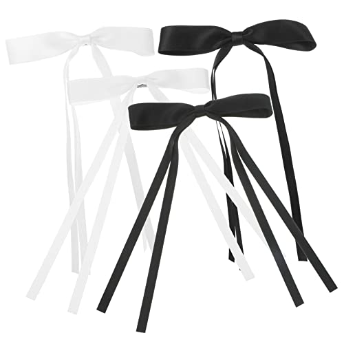 Healeved 4stücke Schleifen-haarspangen Aus Spitze Für Frauen Und Mädchen Große Bowknot-haarclips Metall-design Haarnadeln Mühelose Haarbefestigung Für Hochzeiten Geburtstage Und von Healeved