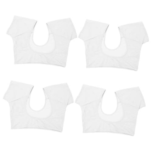 Healeved 4 Stück Schweißpads Unter Den Achseln Baumwoll-dessous Für Damen Lauf-tanktops Für Damen Frauen Sportoberteil Künstliche Brötchen Damen-bh Polyester Fräulein Waschbar Feuchttücher von Healeved