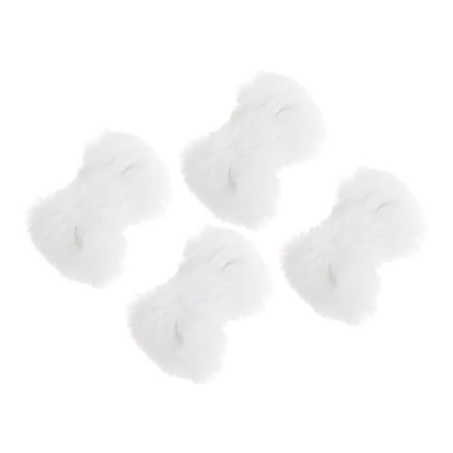 Healeved 4 Stück Selbstgemacht Haarclip Kopfschmuck Haarspangen mit Schleife Bastelzubehör für Mädchen Kreative Haarnadel Accessoires von Healeved