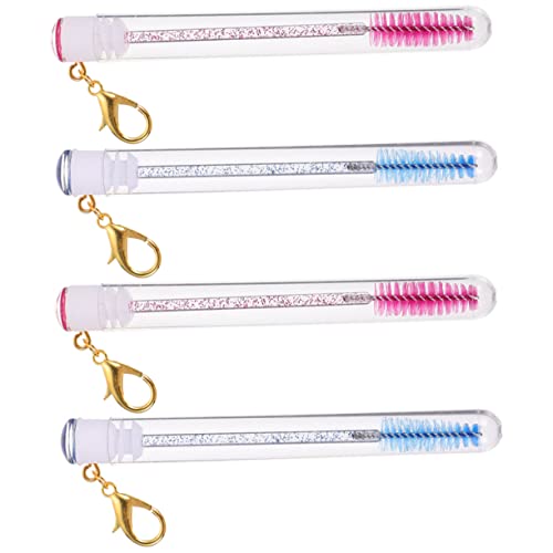 Healeved 4stücke Wimpern Pinsel Als Schlüsselanhänger Für Augenbrauen Und Wimpern Make-up Make-up Zubehör Für Mädchen Tragbar Und Praktisch Für Unterwegs von Healeved