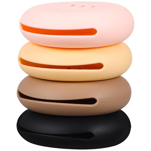 Healeved 4stücke Schminkschwamm-halter-etui Make-up-schwamm-halter Kosmetik-schwamm-organizer Reisen Leicht Tragbar Sicherer Schutz Für Schminkschwämme von Healeved