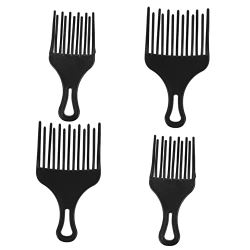 Healeved 4stücke Kunststoff Haarkämme Breitzahn Haarkamm Für Styling Und Friseur Für Männer Und Frauen Praktisches Haarzubehör Für Zuhause Und Unterwegs von Healeved