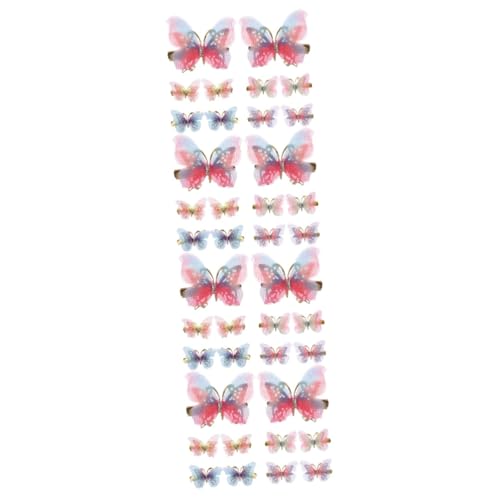 Healeved 40stücke Schmetterling Haarspangen Für Mädchen Bunte Haarklammern Für Cosplay Geburtstagsfeiern Hochzeiten Haaraccessoires Für Kreative Frisuren von Healeved