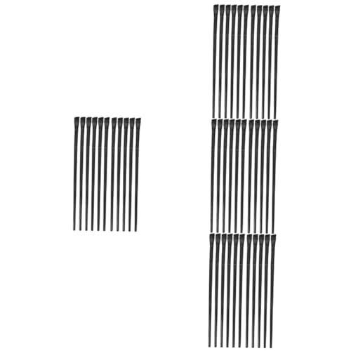 Healeved 48stücke Eyeliner Und Augenbrauen Pinsel Abgewinkelte Make-up Bürsten Für Präzisen Liner Augenbrauen Und Concealer Leicht Und Tragbar Für Professionelle Und Persönliche von Healeved