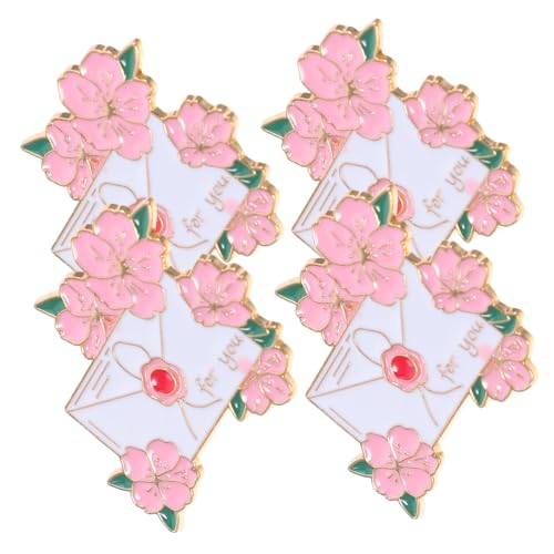 Healeved 4Stücke Blumenbroschen Süße Anstecknadeln Robuster mit Blumendesign Accessoires für Damen für Rucksäcke Kleidung und Verschiedene Anlässe Healeved 4Stücke Blumenbroschen Süße Anstecknadeln Robuster mit Blumendesign Accessoires für Damen für Rucksäcke Kleidung und Verschiedene Anlässe von Healeved