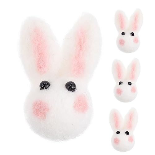 Healeved 4stücke Osterbrosche Hasenbrosche Kaninchenbrosche Osterkleidungsdekor Kinderbrosche Ostermotivbrosche Schöne Corsage Osterdekoration von Healeved