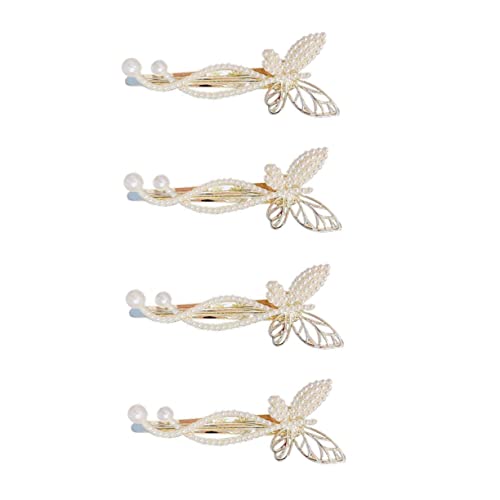 Healeved 4stücke Perlen Haarspange Mit Perlen Haarnadeln Für Frauen Haar Zubehör Für Hochzeit Geburtstag Weihnachten Party Festival von Healeved