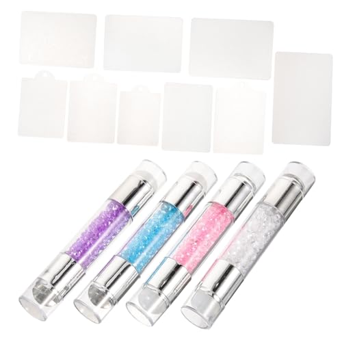 Healeved 4sätze Teiliges Set Nagelkunst-stempel-set Mit Doppeltem Ende Stempel Und Schaber Für Präzise Maniküre Und Kreative Nageldesigns Für Nail Art Und Professionelle Anwendungen Healeved 4sätze Teiliges Set Nagelkunst-stempel-set Mit Doppeltem Ende Stempel Und Schaber Für Präzise Maniküre Und Kreative Nageldesigns Für Nail Art Und Professionelle Anwendungen von Healeved