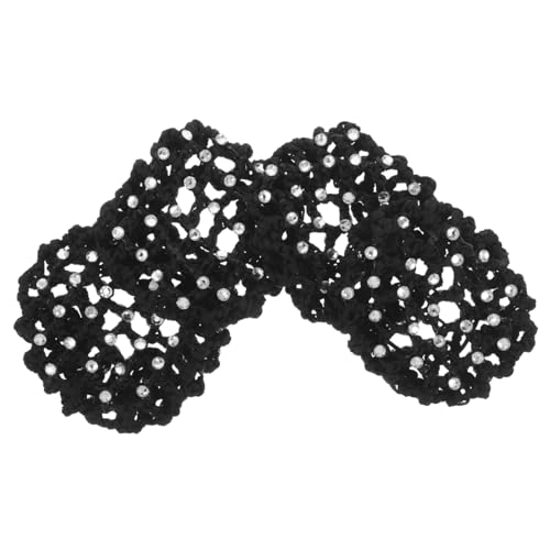 Healeved 4stücke Haarknoten-netz Mit Strasssteinen Stilvolle Haarnetze Für Balletttänzerinnen Für Mädchen Und Tägliche Aktivitäten Sicheres -zubehör Für Einen Eleganten Look von Healeved
