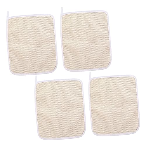 Healeved 4stücke Peeling Waschlappen Für Dusche Badetücher Zum Rücken Schrubben Körperwaschtücher Aus Hochwertigem Material Duschtücher Für Gründliche Hautreinigung von Healeved