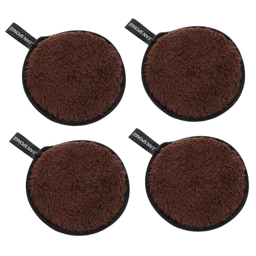 Healeved 4stücke Puderquaste Make-up Schwamm Flauschigen Gesichts Reinigung Pads Waschbar Wiederverwendbar Für Tages-make-up Entferner von Healeved