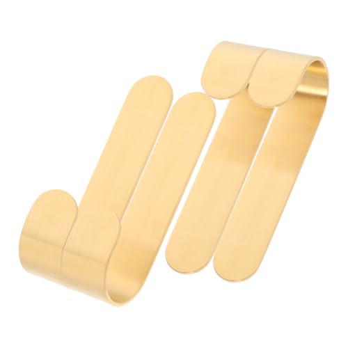 Healeved 4stücke Wandhaken Aus Messing Selbstklebend Und Dekorativ Für Handtücher Mäntel Und Accessoires Robuste Aufhängemöglichkeiten Für Bad Schlafzimmer Und Mehr von Healeved