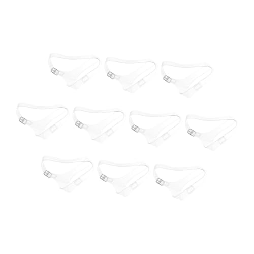 Healeved 5 Paare Transparente Tpu High Heels Schuhriemen Elastische Abnehmbare Anti rutsch Fersenbänder Stabilisierende Schuhbänder mit Dreieckiger Struktur für Damen Hochzeit Party Alltag von Healeved