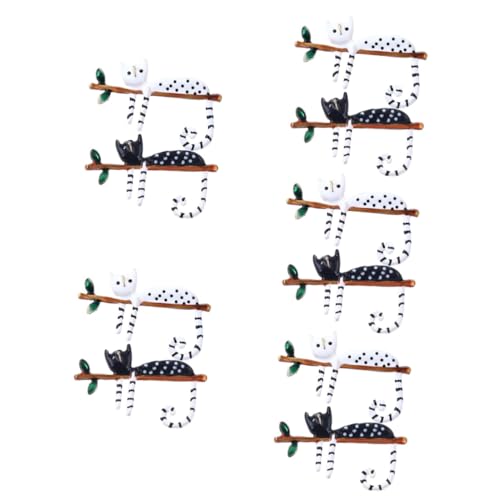 Healeved 5 Sätze Katzen Broschen Für Frauen Adorable Lapel Pins Tier Broschen Für Kleidung Hüte Jacken Geschenkidee Für Partys Besondere Anlässe 2 Stück * 5 von Healeved
