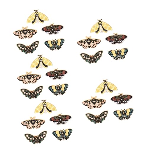 Healeved 5 Sätze Teiliges Broschen Set Emaille Retro Insekten Anstecker Für Damen Schmuck Für Kleidung Schals Taschen Metallabzeichen Für Besondere Anlässe 5 Stück * 5 von Healeved