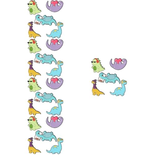 Healeved 5 Sätze Teiliges Cartoon Dinosaurier Broschen Lustige Tierbroschen Für Kleidung Taschen Und Rucksäcke Niedliche Anstecknadeln Für Und 5 Stück * 5 von Healeved