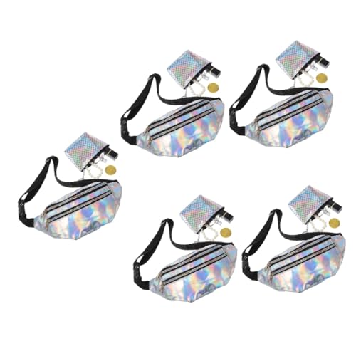 Healeved 5 Sätze Verstellbare Damen Hüfttasche wasserdichte Sport Gürteltasche mit Praktischem Münzbeutel für Joggen Wandern Festivals und Reisen von Healeved