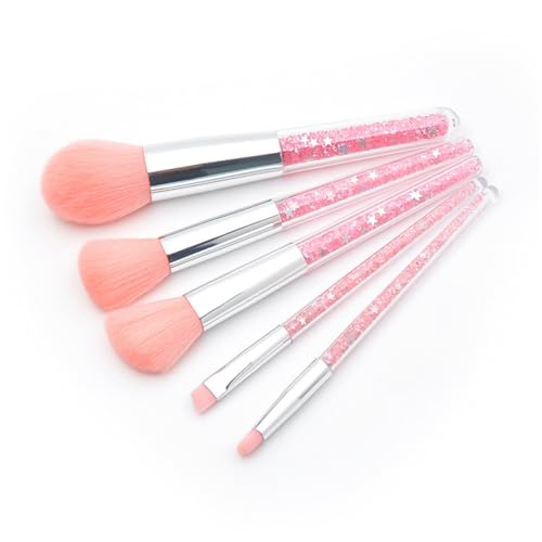 Healeved 5 Set Professioneller Make Up Pinsel Make Up Pinsel Für Damen Kosmetikpinsel Puderpinsel von Healeved