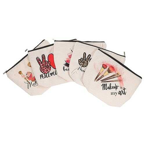 Healeved 5stücke Teiliges wasserdichte Kosmetiktasche Für Wiederverwendbare Make-up-Taschen Verschiedenen Für Damen Für Kosmetik Zubehör Und von Healeved