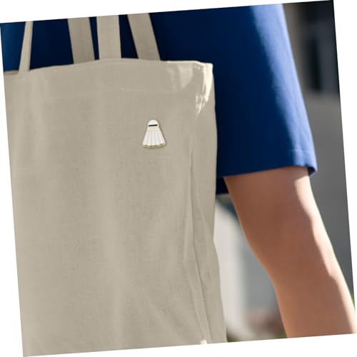 Healeved 5 Stück Cartoon Badminton Brosche aus Robustem Material Modisches Sport Accessoire für Jacken Rucksäcke Einzigartige Anstecknadel für Damen und Herren für Badmintonfans von Healeved