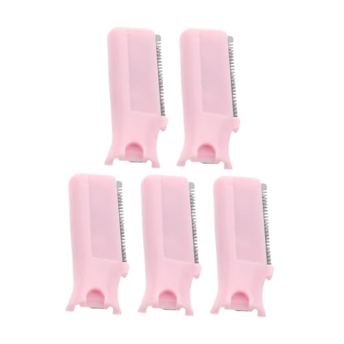 Healeved 5 Stück Ersatzklinge für Augenbrauenrasierer Haarentferner Austauschbar Schlitz Anlasser Entferner Trimmer Bausatz Ersatzköpfe zur Haarentfernung Gesichtshaarschneider Plastik Rosa Healeved 5 Stück Ersatzklinge für Augenbrauenrasierer Haarentferner Austauschbar Schlitz Anlasser Entferner Trimmer Bausatz Ersatzköpfe zur Haarentfernung Gesichtshaarschneider Plastik Rosa von Healeved