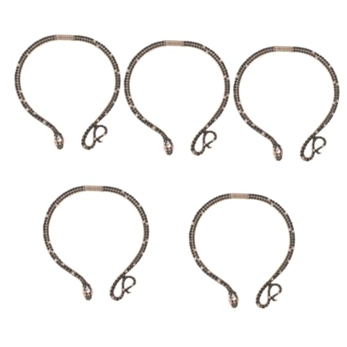 Healeved 5 Stück Schlangen Halskette Legierung für Damen Verstellbarer Choker im Schlangen Design Perfektes Accessoire für Modebewusste Frauen für Kostüme und Outfits von Healeved