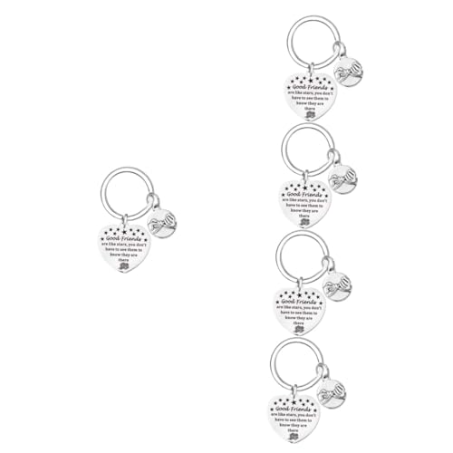 Healeved 5 Stück Schlüsselanhänger für Freundschaft Einzigartiges für Frauen für Geburtstage Valentinstag oder Weihnachten Langlebig Kreativ oder Schlüsselanhänger von Healeved