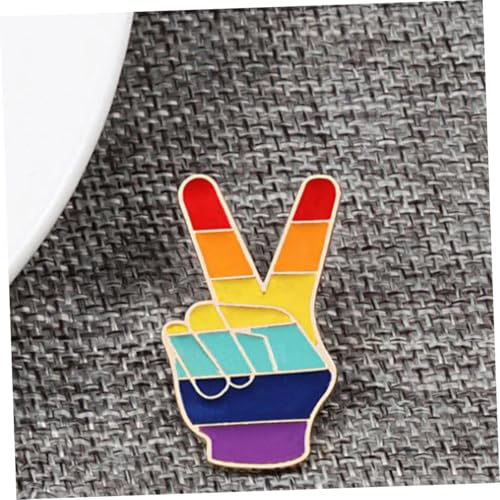 Healeved 5 Stück Teiliges Regenbogen Broschen Lgbt Stolz Anstecker mit Öl drip Design Robuste Legierung Corsage Pins für Anzüge Party Hochzeit Pride Unterstützung und Modeaccessoire von Healeved