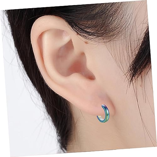 Healeved 5 Stück Teiliges Titanstahl Ohrschmuck mit Gebogenem Design Langlebige Ohrstecker in Silber Bunt Schwarz Gold und Roségold Ohraccessoires für Damen und Besondere Anlässe Healeved 5 Stück Teiliges Titanstahl Ohrschmuck mit Gebogenem Design Langlebige Ohrstecker in Silber Bunt Schwarz Gold und Roségold Ohraccessoires für Damen und Besondere Anlässe von Healeved