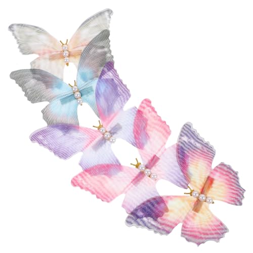 Healeved 5 Stück Schmetterlings-haarspangen Mädchen-haarnadel Haarspangen Für Haare Süße Haar-accessoires Für Frauen von Healeved