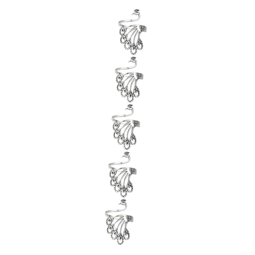 Healeved 5 Stück Vintage Ring Damen Verstellbar Ethno Finger Ring für Besondere Anlässe für Weihnachten Muttertag Valentinstag Geburtstage Einzigartiges Design von Healeved