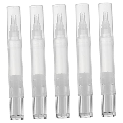 Healeved 5 Stücke Mini Lip Gloss Flaschen-5ml Leere Lip Gloss Tubes Für Reise & von Healeved