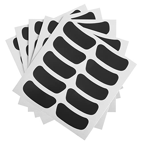 Healeved 50blätter Sport-fans Aufkleber Für Augen Atmungsaktive Gesichtssticker Für Fußball Baseball Softball Und Hockey Für Wettkampftage Und Sportevents von Healeved