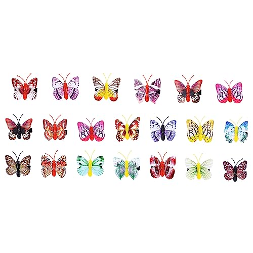 Healeved 50 Stück Leuchtende Haarspangen für Mädchen Festival Haarnadeln Langlebig und für Geburtstagsfeiern und Feiertage Kinder Haarschmuck von Healeved