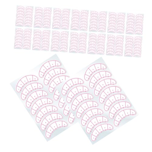 Healeved 50blätter Wimpern-mapping-diagramm Schönheitssalonbedarf Für Wimpernverlängerung Wimpernclips Wimpernfärben Wimpern Oder Lidschatten-make-up Selbstklebend Wie Aufkleber Auge von Healeved