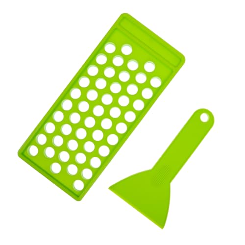 Healeved 50löcher Diy Lip Balm Auffülltray Für Lippenbalsam Flexibler Spatel Zur Einfachen Handhabung Und Individuellen Gestaltung Von Lippenpflegeprodukten von Healeved