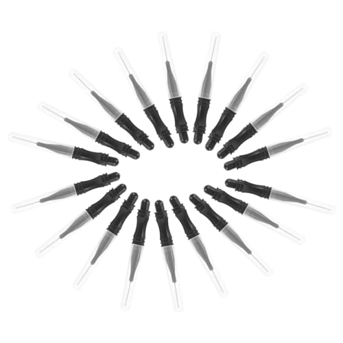 Healeved 50stücke Augenbrauenbürste Mit Kappe Wimpernbürstenstäbe Mascara-stäbchen Brauen Für Augenbrauen Wimpern Für Wimpernverlängerungen Augen-make-up-tools Laminierbürste von Healeved