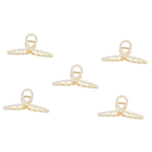 Healeved 5stücke Fashion Haarklammer Mit Strasssteinen Große Haarspange Für Dickes Haar Elegantes Haarschmuck-accessoire Für Damen Vielseitig Einsetzbar Für Alltag Arbeit Und Besondere von Healeved
