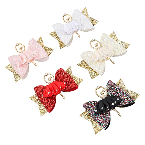 Healeved 5stücke Glänzende Puder Haarnadeln Mit Strass Für Frauen Mädchen Haarspangen Schlichte Haaraccessoires Für Alltag Und Party von Healeved