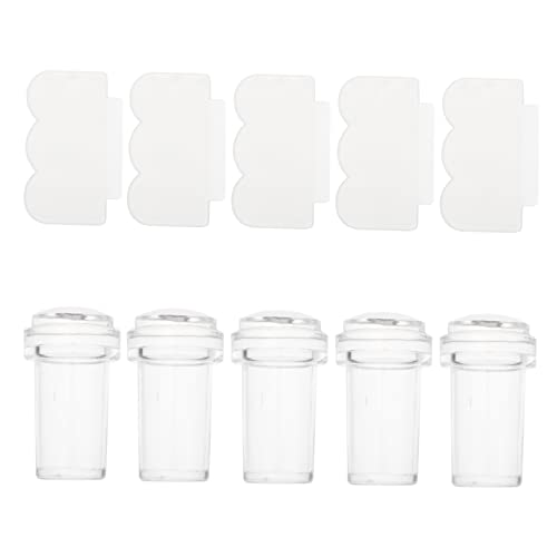 Healeved 5-teiliges Silikon-nagel-kunst-stempel-maniküre-kunst-stanzwerkzeug-set Für Nageldesign-stempel-kit Healeved 5-teiliges Silikon-nagel-kunst-stempel-maniküre-kunst-stanzwerkzeug-set Für Nageldesign-stempel-kit von Healeved