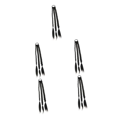 Healeved 5stücke Ponytail Haarverlängerung Hochtemperatur Synthetisches Haar Für Damen Für Boxzöpfe Und Trendige Frisuren Einfach Zu Tragen Hautfreundlich Volumen Und Stil Hinzufügen von Healeved