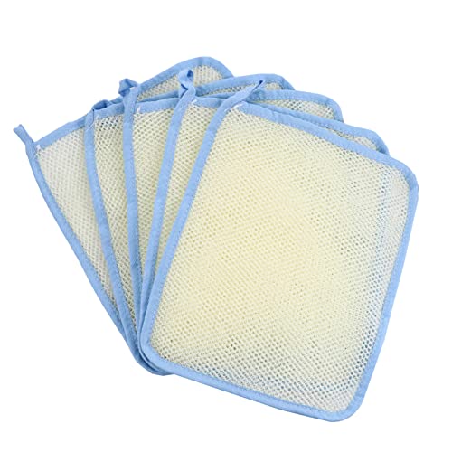 Healeved 5er-pack Peeling-badetücher Waschlappen Spa-peeling Tiefenreinigung Weich Und Saugfähig Ideal Für Hotel Camping Spa von Healeved