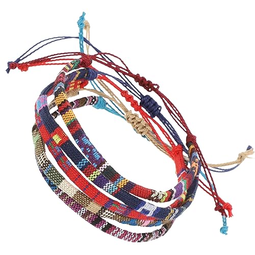 Healeved 5stücke Flechtarmband Für Frauen Schnurarmband Gewebt Einfaches Armband Personalisiert Armbandgeschenk Ästhetisch Paararmband Kombinierbar Handgelenkkette Verschluss Bequem Tragbar Healeved 5stücke Flechtarmband Für Frauen Schnurarmband Gewebt Einfaches Armband Personalisiert Armbandgeschenk Ästhetisch Paararmband Kombinierbar Handgelenkkette Verschluss Bequem Tragbar von Healeved