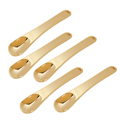 Healeved 5stücke Legierungs Augen Creme Löffel Augenmassage-tool Metallmaskenlöffel Für Make-up Anwendung Auge Müdigkeit Relief Massage Behandlungen von Healeved