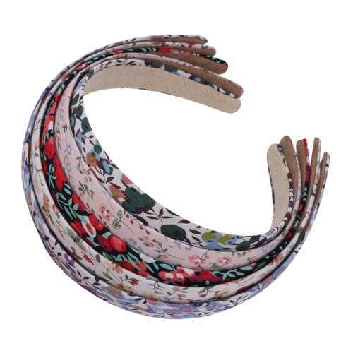 Healeved Haarband Mit Blumenmuster Für Damen 5er-pack Einfache Haarspangen Kopfbedeckungen Aus Stoff Styling-tool Healeved Haarband Mit Blumenmuster Für Damen 5er-pack Einfache Haarspangen Kopfbedeckungen Aus Stoff Styling-tool von Healeved