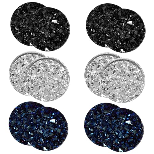 Healeved 6paare Magnetische Ohrclips Für Herren Ohrringe Mit Kleinem Ohrclip-design Exquisiter Magnetclip-ohrschmuck Für Besondere Anlässe von Healeved