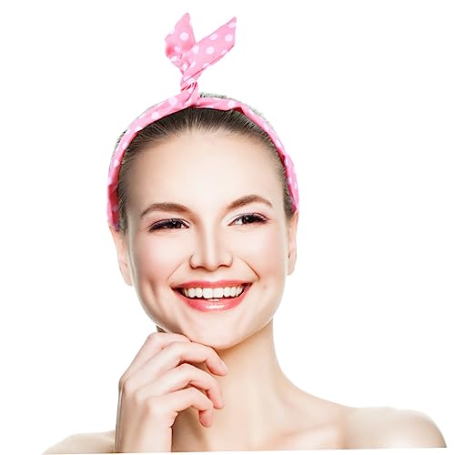 Healeved 6stücke Retro Haarreifen Mit Schleife Farbige Haarbänder Für Mädchen Zufällige Farben Für Partys Und Outfits Verstellbare Und Bequeme Passform von Healeved