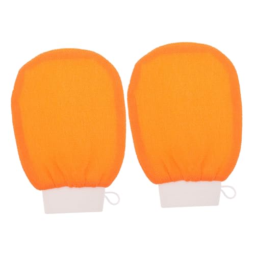 Healeved 6 Stk Grit-Badehandschuhe massage bürste massage brush Babyhandtücher Babyschwamm zum Wäscher Bade-Peeling-Handschuhe praktische Körperbürste Haushalt grober Sand Badetuch von Healeved