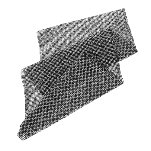 Healeved 6 Stk langes Rückentuch Körperpeeling Peelinghandschuh Körperwäscher Nubuk-Reiniger exfoliating towel badeschlappen Peeling-Handtuch Badehandtücher Polyester Black von Healeved