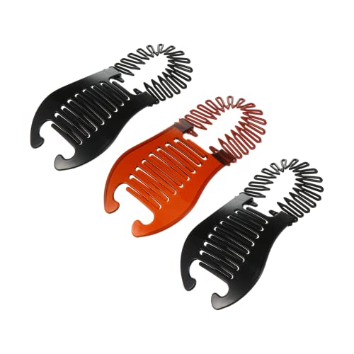 Healeved Flexibler Seitlicher Haarkamm Haar-accessoire-set Pferdeschwanzhalter Clip Für Frauen von Healeved